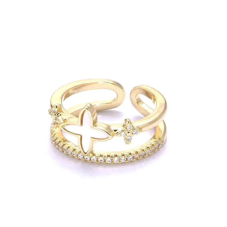 Double Zircons Clover