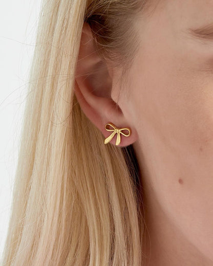 Bow earrings