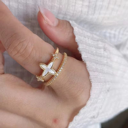 Double Zircons Clover