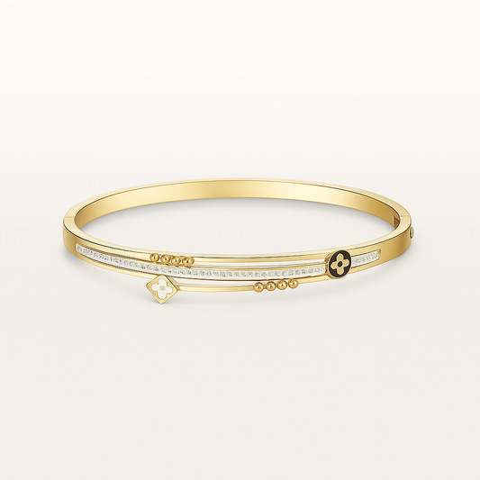 Éclat Fleur Dorée Bracelet