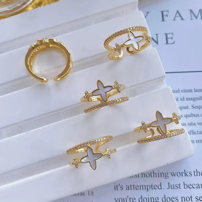 Double Zircons Clover