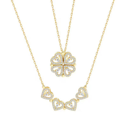 Double Heart Necklace