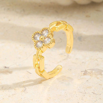 Four Leaf Clover Ring