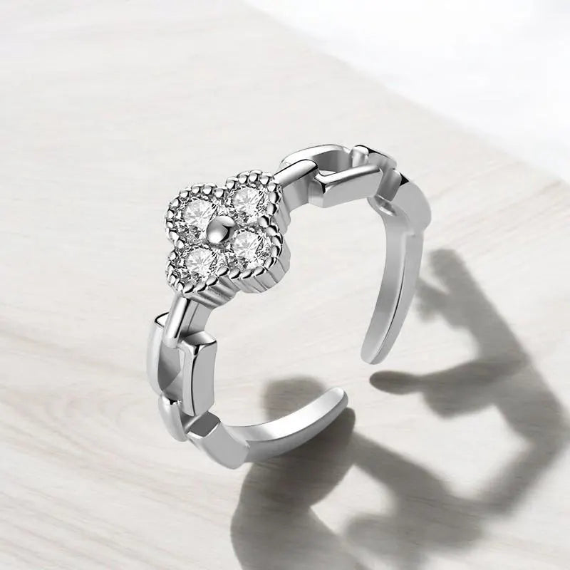 Four Leaf Clover Ring