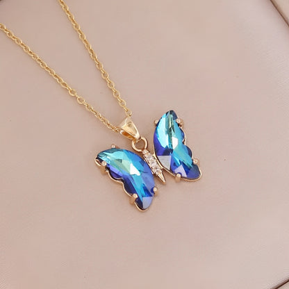 Crystal Wings Necklace